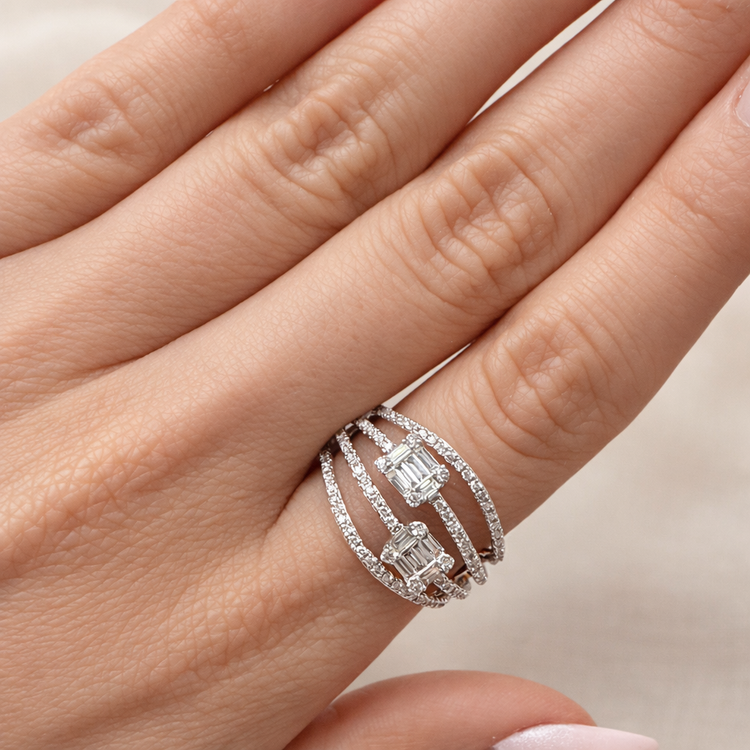 Diamond Fashion Rings - Women&
