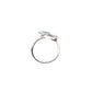 Dual Pear Tourmaline Diamond Bypass Ring