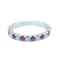 Eternal Radiance Ruby and Diamond Eternity Band