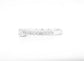 14K White Gold Diamond Ring with Rectangular Center