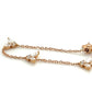 18K Rose Gold Diamond Marquise Butterfly Bracelet