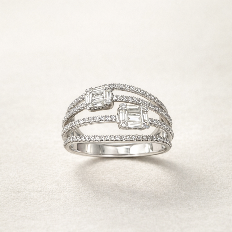 Diamond Fashion Rings - Women&