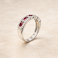 Eternal Passion Ruby and Diamond ring – side edit