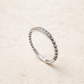 14K White Gold Ladies Diamond Band – side edit