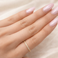 14K Yellow Gold Ladies Diamond Band – model edit