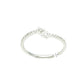 14KT White Gold Arrow Diamond Bypass Ring