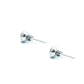 Diamond and Ruby Studs
