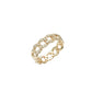 Diamond Cuban ring