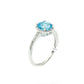 Blue Topaz Ring