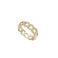 Diamond Cuban ring