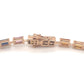 Multi Color Natural Sapphire Bracelet