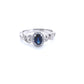 Diamond Sapphire ring