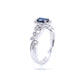 Diamond Sapphire ring
