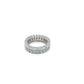 White Gold Common Prong Eternity Bang