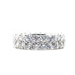 White Gold Common Prong Eternity Bang