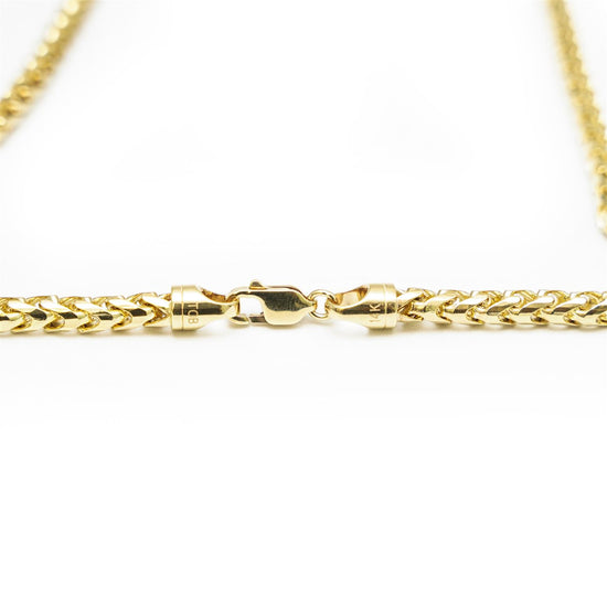 Yellow Gold Fancy link Chain