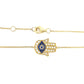 Saphire Hamsa Bracelet